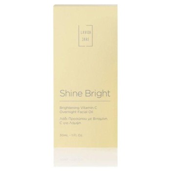 Lavish Care Shine Bright Brightening Vitamin C Overnight Facial Oil Λάδι Προσώπου με Βιταμίνη C για Λάμψη 30 ml