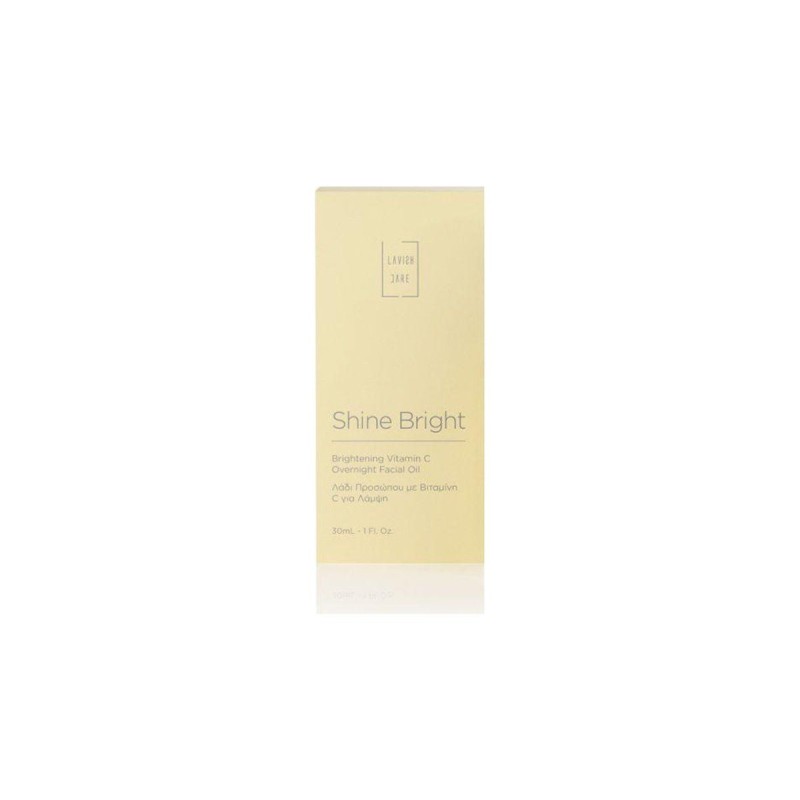 Lavish Care Shine Bright Brightening Vitamin C Overnight Facial Oil Λάδι Προσώπου με Βιταμίνη C για Λάμψη 30 ml