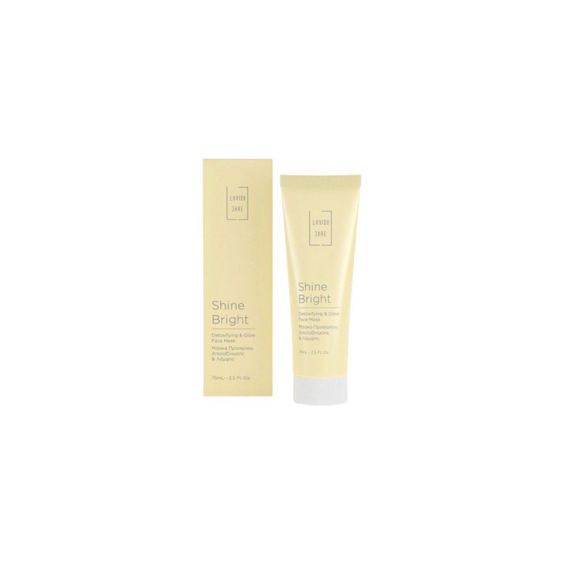 Lavish Care Shine Bright Detoxifying & Glow Face Mask Μάσκα Προσώπου για Αποτοξίνωση & Λάμψη 75 ml