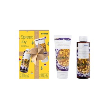 Korres Promo Set Spread Joy Thyme Honey Body Cleanser 250ml and Body Soothing Milk 200ml