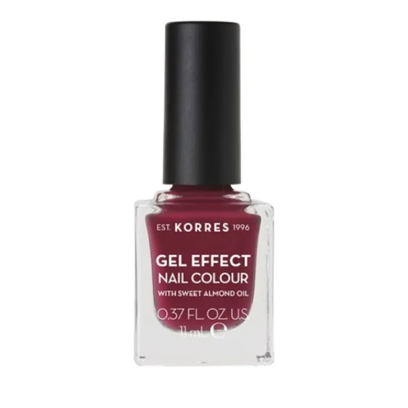 Korres Gel Effect Nail Colour 74 Berry Addict