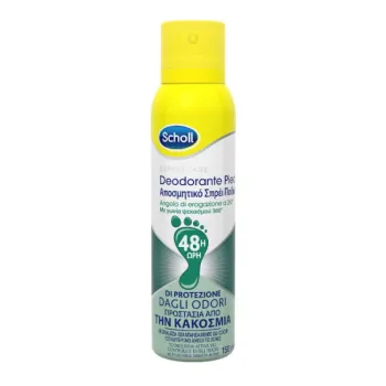 Scholl Expertcare Deodorante Piedi ,Αποσμητικό Spray Ποδιών 48ωρης Προστασίας, 150ml