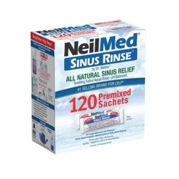NeilMed Sinus Rinse Ανταλλακτικά Φακελάκια Ρινικών Πλύσεων x120 Sachets