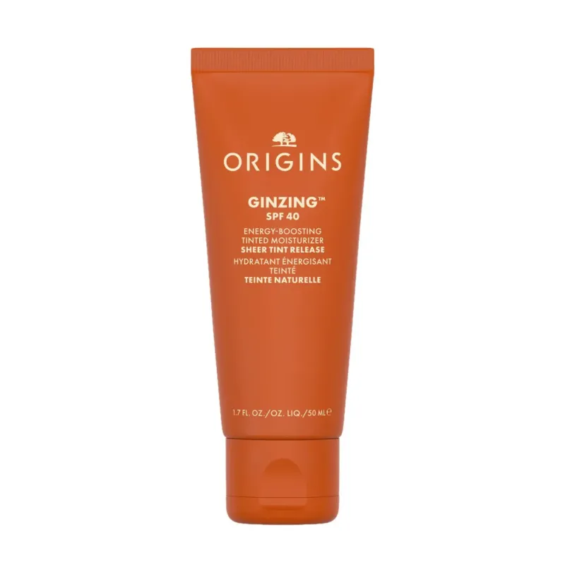 Origins Ginzing SPF40 Energy-Boosting Tinted Moisturizer Αντηλιακή Κρέμα Προσώπου με Χρώμα, 50ml