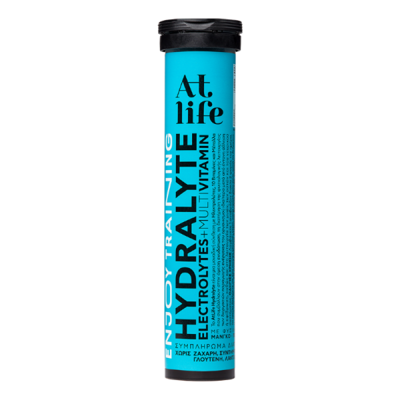 AtLife Hydralyte Electrolytes & MultiVitamin, Ηλεκτρολύτες και Πολυβιταμίνες, 20 αναβράζοντα δισκία