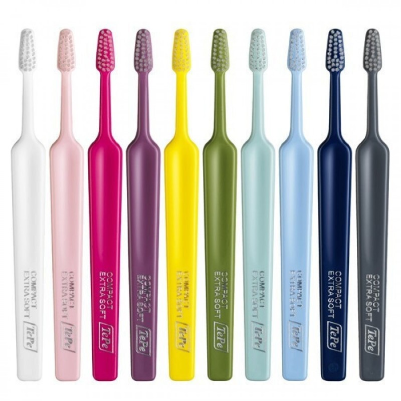 TePe Select Compact X-Soft Οδοντόβουρτσα 1τμχ. Τυχαία Επιλογή Χρώματος.