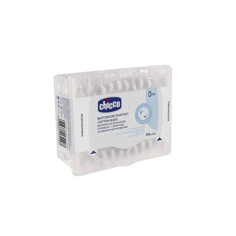 Chicco Ωτοκαθαριστές Ασφαλείας 60 Τεμάχια