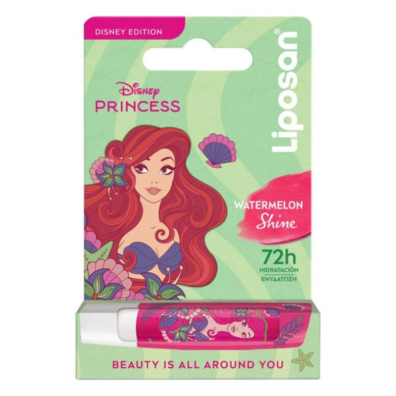 Liposan Limited Edition Disney Princess Ariel - Watermelon Shine (4.8g / 5.5ml)