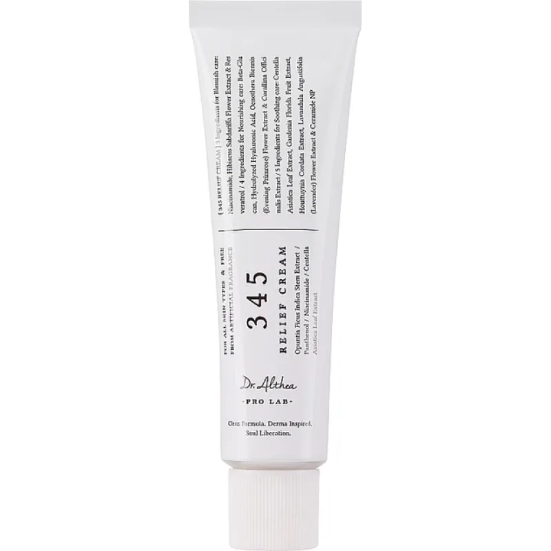 Dr. Althea 345 Relief Cream, Καταπραϋντική, αντιγηραντική κρέμα, 50ml
