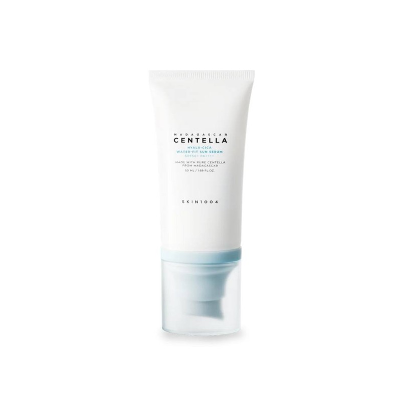 Skin1004 Madagascar Centella Hyalu-Cica Water-Fit Sun Serum SPF50+ PA++++ – Αντιηλιακό με υαλουρονικό κ σεντελα ασιάτικα, 50ml