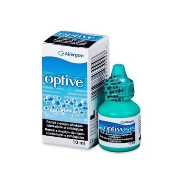 Allergan Optive Lubricant Eye Drops, Λιπαντικές Οφθαλμικές Σταγόνες 10ml