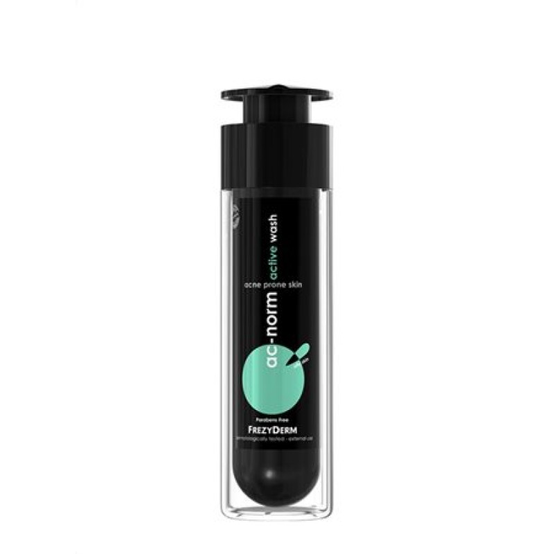 Frezyderm Ac-Norm Active Wash Άνυδρο Τζελ καθαρισμού προσώπου 50ml