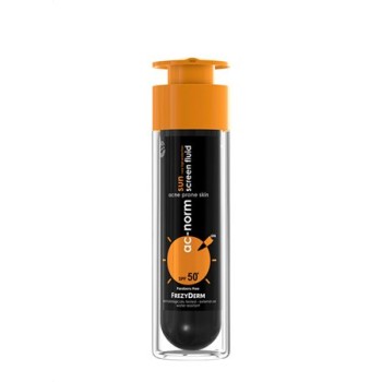 Frezyderm Active Ac Norm Face Sun Screen Fluid SPF 50+ Αντηλιακή Κρέμα για Λιπαρές Επιδερμίδες με τάση Ακμής 50ml