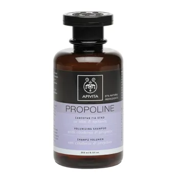 Apivita Propolione Shampoo Για Όγκο Με Πρόπολη Και Κίνα 250ml
