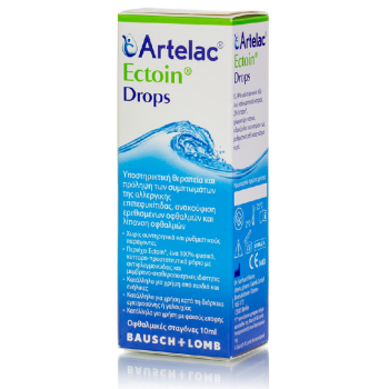 Bausch & Lomb Artelac Ectoin Λιπαντικές Οφθαλμικές Σταγόνες για τη Θεραπεία της Αλλεργικής Επιπεφυκίτιδας 10ml