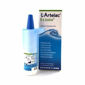 Bausch & Lomb Artelac Ectoin Λιπαντικές Οφθαλμικές Σταγόνες για τη Θεραπεία της Αλλεργικής Επιπεφυκίτιδας 10ml
