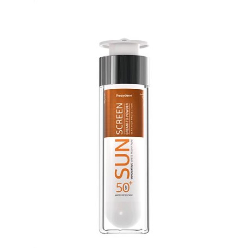 Frezyderm Sun Screen Cream to Powder SPF50+ Αντηλιακό Προσώπου 50ml