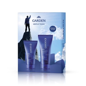 Garden Men Gentle Touch Box  Ανδρικό Σετ Περιποίησης Προσώπου (Αντιρυτιδική Κρέμα 50ml & Τζελ Καθαρισμού 100ml)