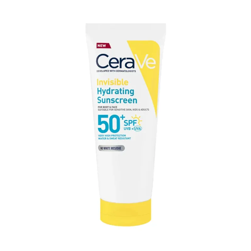 CeraVe Sun Invisible Hydrating SPF50+ Αντηλιακό Προσώπου & Σώματος 177ml