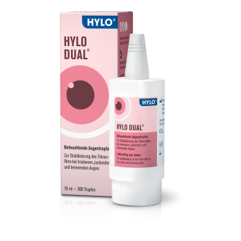 Hylo Dual Λιπαντικές Οφθαλμικές Σταγόνες με Διπλή Δράση κατά της Ξηροφθαλμίας, των Φλεγμονών & των Αλλεργιών 10ml