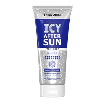 Frezyderm Icy After Sun, Υδρογέλη Αποκατάστασης του Δέρματος μετά τον ήλιο για Πρόσωπο και Σώμα, 200ml