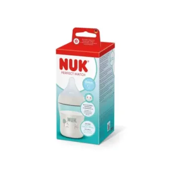 NUK Perfect Match Anti-Colic Πλαστικό Μπιμπερό 0m+ (150ml)