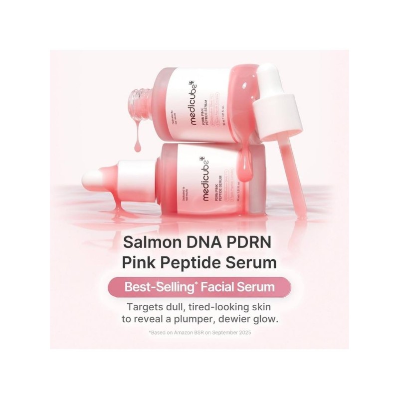 Medicube PDRN Pink Peptide Serum,  Αμπούλα Σύσφιξης με PDRN Σολομού, Ορός προσώπου, 30 ml