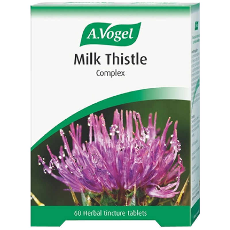 A.Vogel Milk Thistle Complex Φυτικό συμπλήρωμα διατροφής για τη φυσιολογική λειτουργία του ήπατος 60 tabs