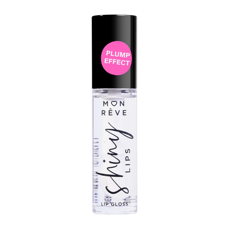 Mon Reve Shiny Lips Ενυδατικό, ultra-shiny lip gloss μεγάλης διάρκειας 09 Clear Volume