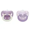 NUK First Choice Classic Day & Night – Ορθοδοντικές Πιπίλες Σιλικόνης για Νήπια 18-36 Μηνών (2 τεμάχια)