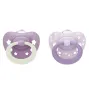 NUK First Choice Classic Day & Night – Ορθοδοντικές Πιπίλες Σιλικόνης για Νήπια 18-36 Μηνών (2 τεμάχια)