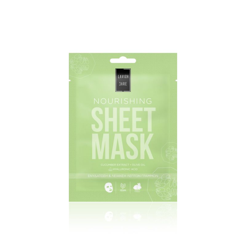 Lavish Care Nourishing Face Sheet Mask Μάσκα Προσώπου Θρέψης, 25g