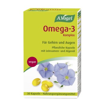 A.Vogel Omega-3 Complex Φυτικό συμπλήρωμα διατροφής Ω-3 λιπαρών οξέων 30 caps