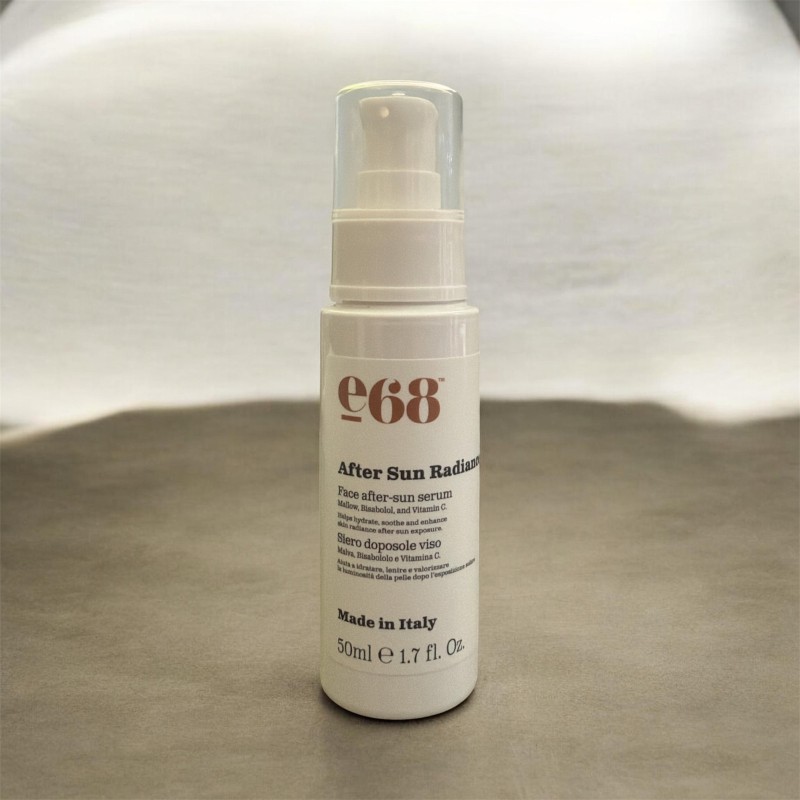 E68 After Sun Radiance Face After Sun Serum – Καταπραϋντικός & Αντιοξειδωτικός Ορός Προσώπου για Μετά τον Ήλιο (50ml)