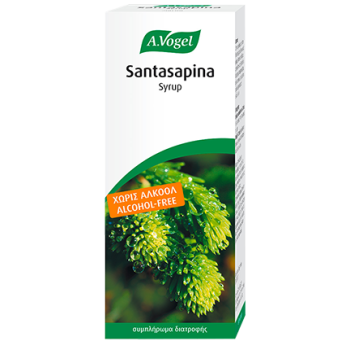 A.Vogel Santasapina Φυτικό σιρόπι για το λαιμό 100ml