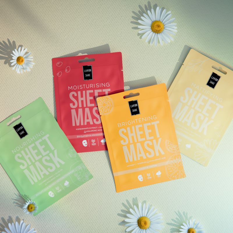 Lavish Care Nourishing Face Sheet Mask Μάσκα Προσώπου Θρέψης, 25g