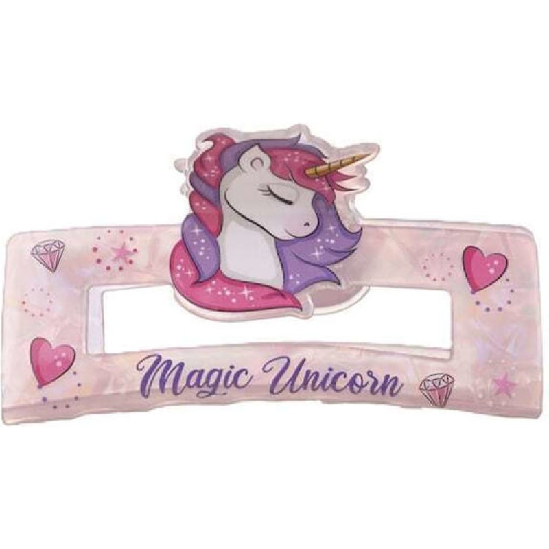 Take Care Unicorn Premium – Μεγάλο Κλάμερ Μαλλιών / Δαγκάνα 1 Τεμάχιο