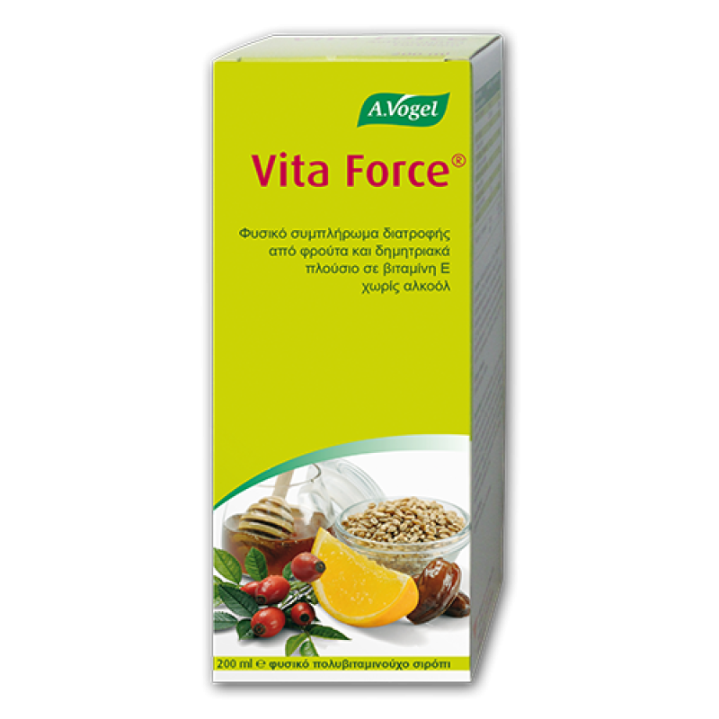 A.Vogel Vita Force® Πολυβιταμινούχο φυτικό συμπλήρωμα διατροφής 200ml