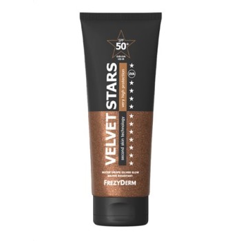 Frezyderm Velvet Stars SPF50+ Αντηλιακό βελούδινης υφής με λάμψη 175ml