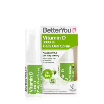 Better You Vitamin D3 3000 iu oral Spray Βιταμίνης D3 σε Σπρέι, 15ml
