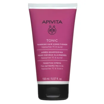 Apivita Tonic Conditioner,  Τονωτική Κρέμα Μαλλιών για Αδύναμα Μαλλιά & Κατά της Τριχόπτωσης 150ml