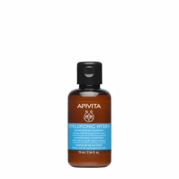 Apivita Hyaluronic Hydra Moisturizing Shampoo Σαμπουάν Ενυδάτωσης, 75ml