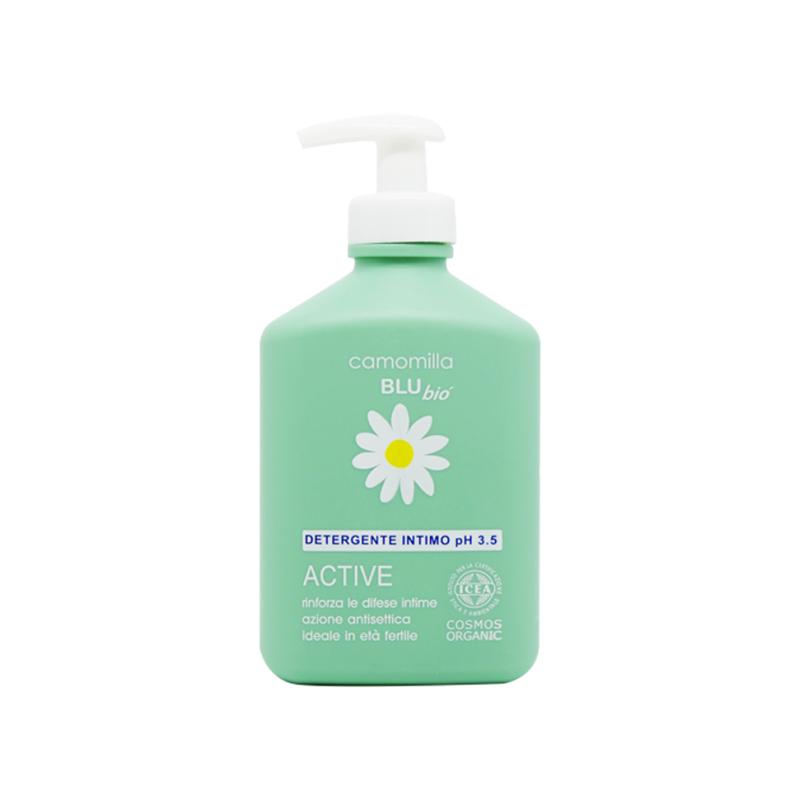 Camomilla Blu Active Bio Υγρό Καθαρισμού ευαίσθητης περιοχής pH 3.5 300ml