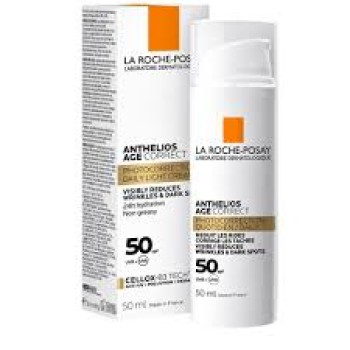 La Roche Posay Anthelios Age Correct Cream SPF50+, Αντηλιακή κατά της Γήρανσης και των Ατελειών SPF50+, 50ml