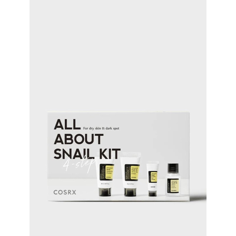 COSRX All About Snail Kit Τα best sellers σαλιγκαριού 4 τεμάχια