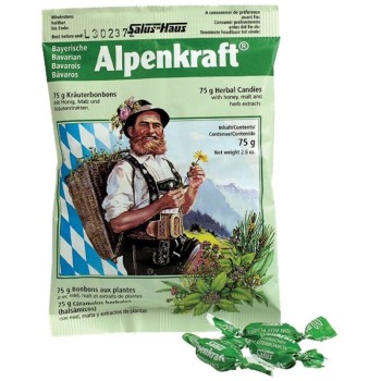 Power Health Alpenkraft Herbal Candies Καραμέλες για τον Πονόλαιμo 75gr