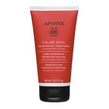 Apivita Color Seal Color Protect Conditioner Μαλακτική Κρέμα Προστασίας Χρώματος 150ml