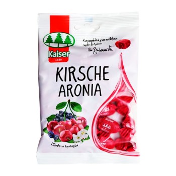 Kaiser Kirsche Aronia Καραμέλες για τον Βήχα Με Κεράσι, Αρώνια, Βιταμίνη C και γέμιση φρούτων