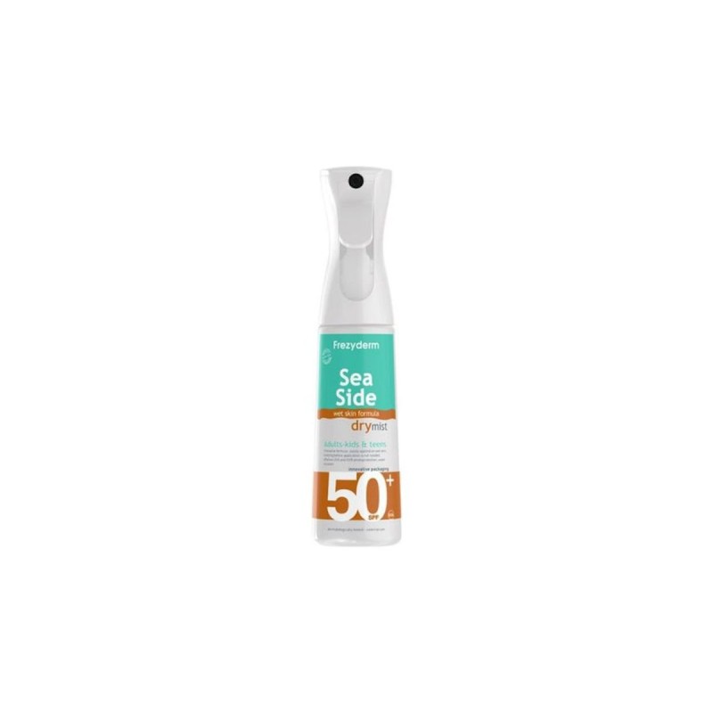 Frezyderm Sea Side Dry Mist SPF50+ Αντηλιακό Spray Σώματος, 300ml