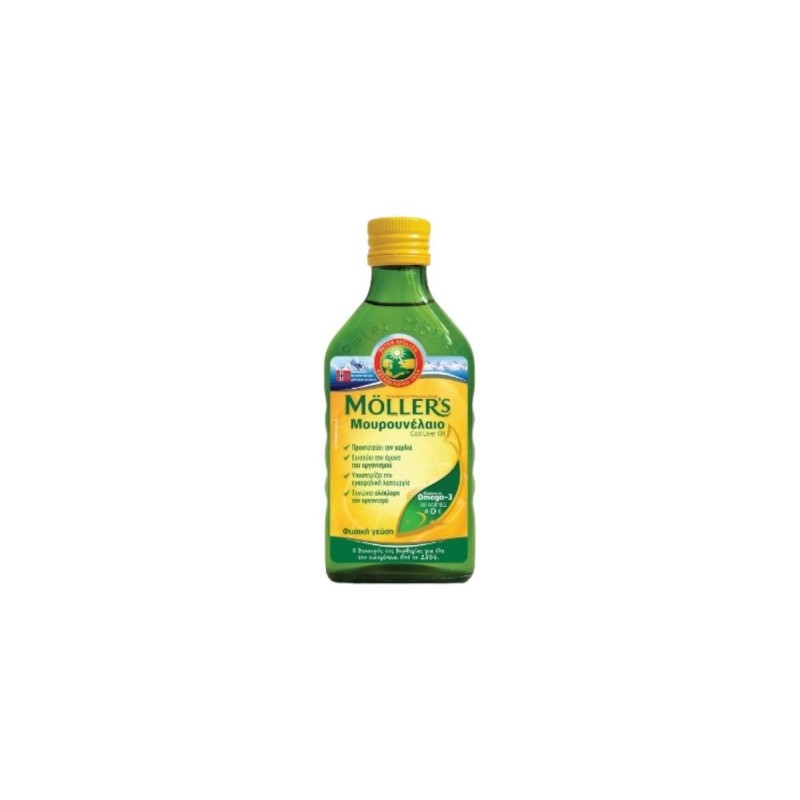 Moller'S Μουρουνέλαιο Natural 250 ml